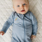 Custom Embroidered Easter Bamboo Footy Pajamas - more colors & designs