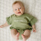 Custom Embroidered St. Patrick's Day T-Shirt Romper