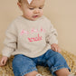 Custom Embroidered Easter Knit Sweater - Bunny Ears