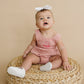 Custom Embroidered Easter Organic Cotton Bubble Romper - more colors