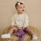 Custom Embroidered Easter Sweatshirt Romper