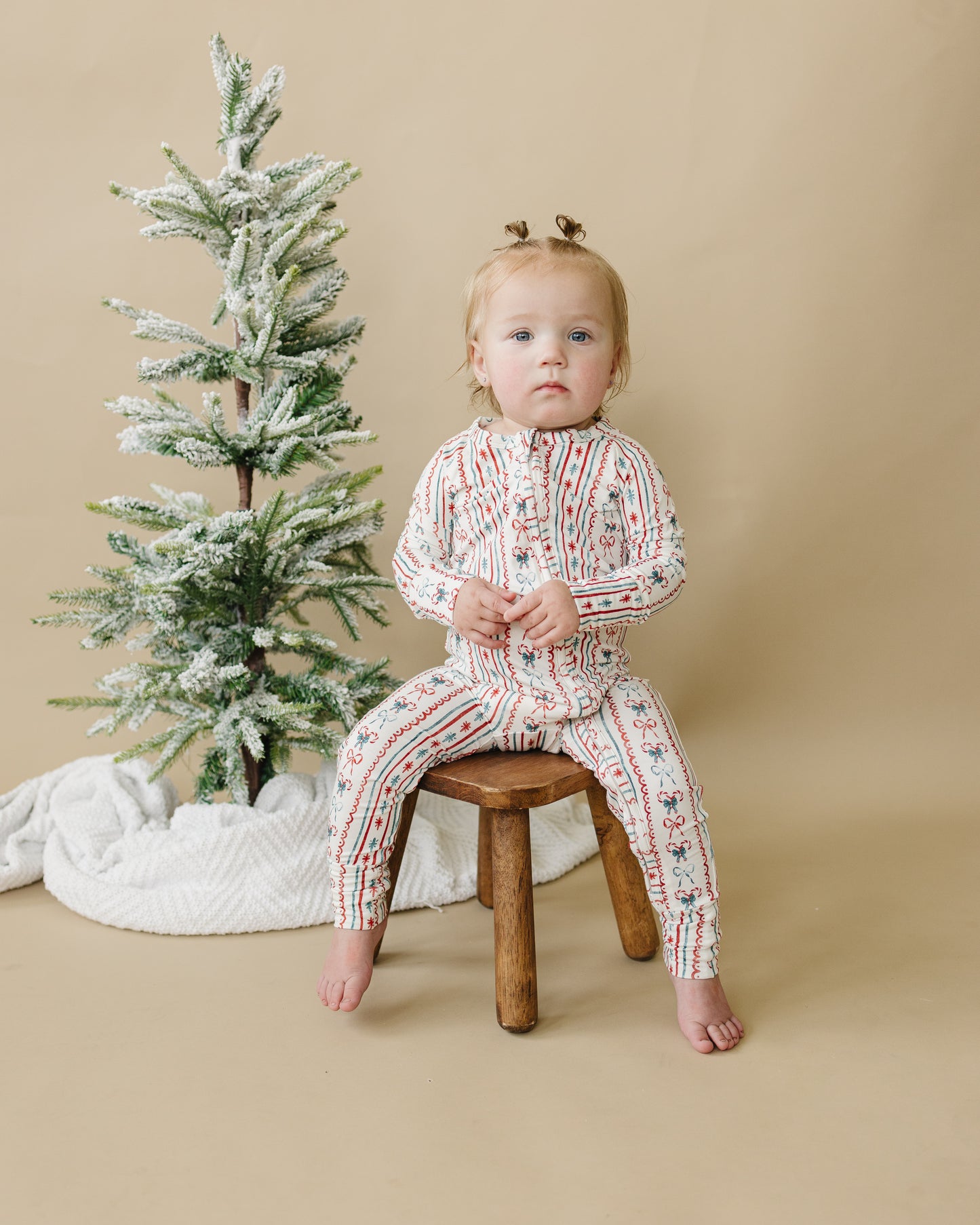 Candy Cane Lane Zippy Romper