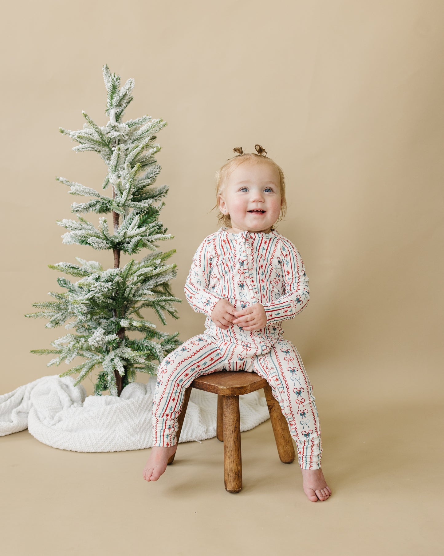 Candy Cane Lane Zippy Romper