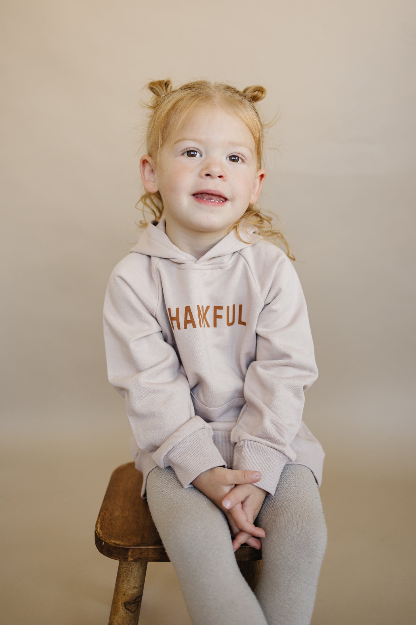 Thankful Hooded Sweatshirt - Mauve