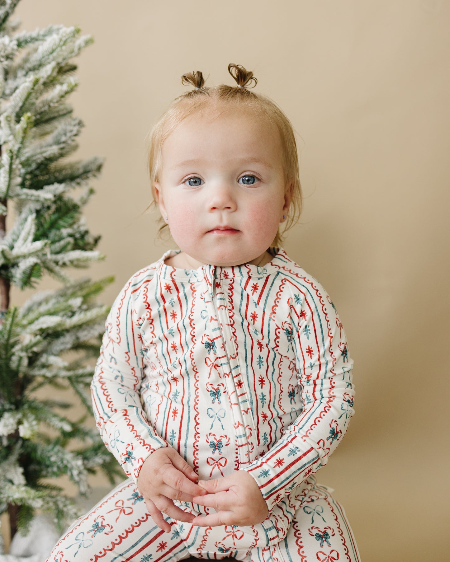 Candy Cane Lane Zippy Romper