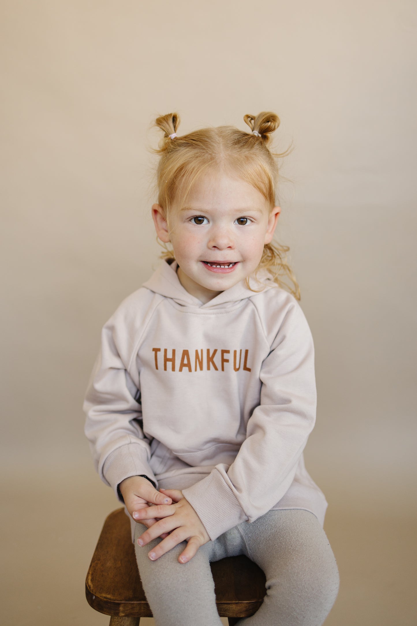 Thankful Hooded Sweatshirt - Mauve