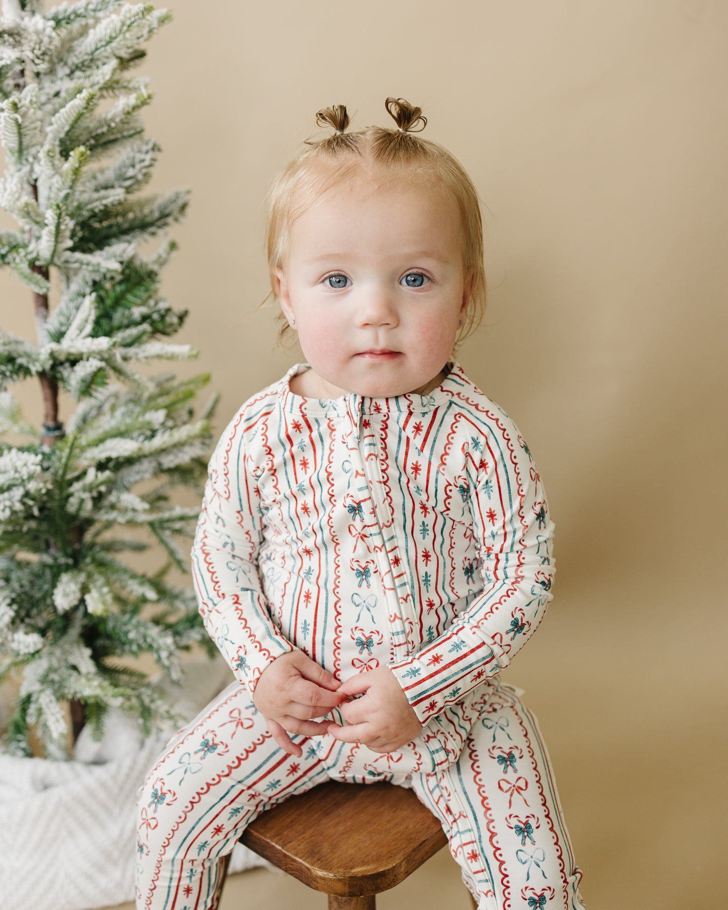 Candy Cane Lane Zippy Romper