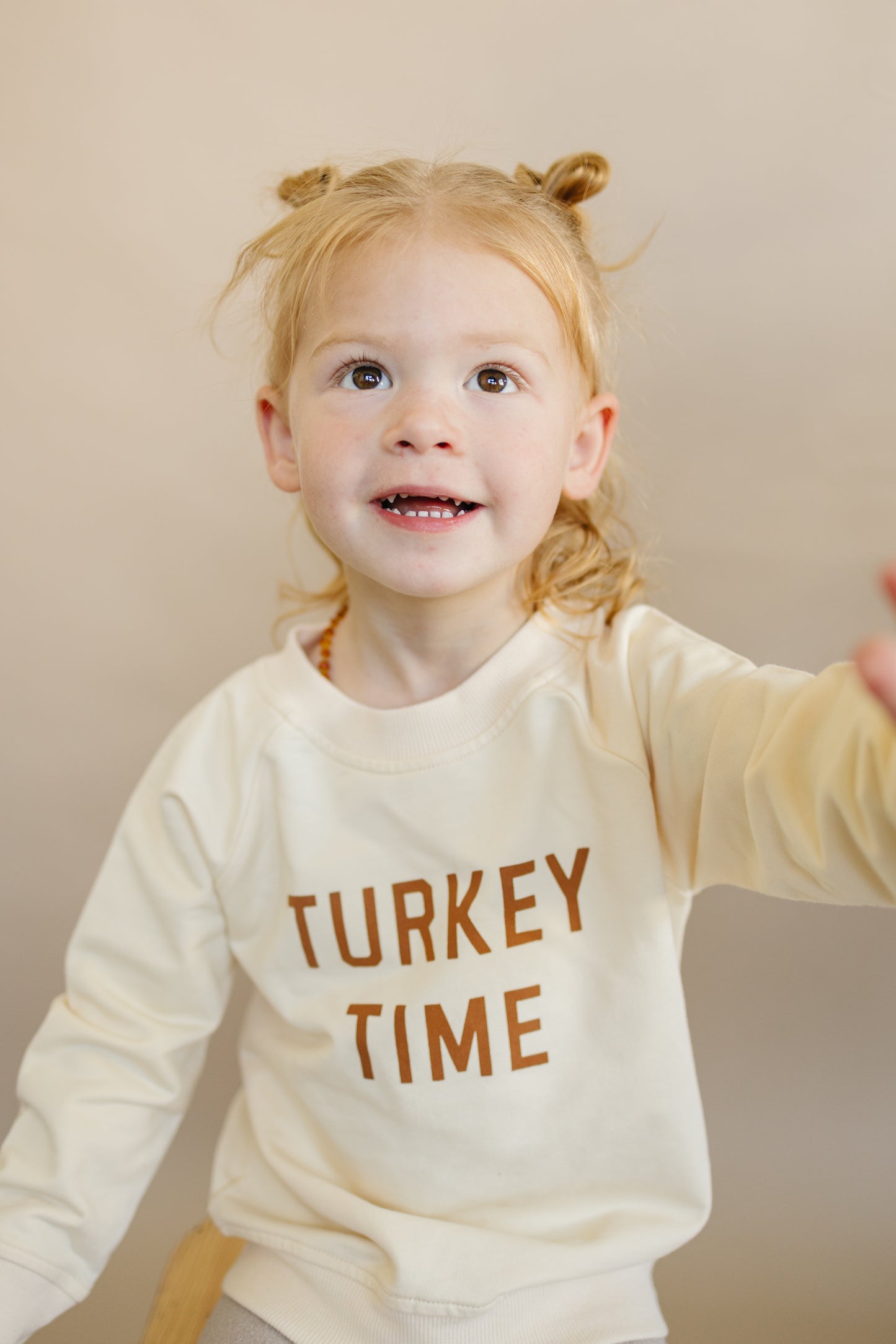 Turkey Time Organic Cotton Crewneck Sweatshirt