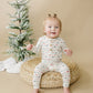 Tied with a Bow Christmas 2pc Henley Bamboo Pajamas