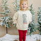 Cozy Ribbed Bamboo Leggings for Kids - Christmas