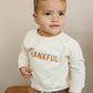 Thankful Organic Cotton Crewneck Sweatshirt