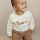 Thankful Organic Cotton Crewneck Sweatshirt