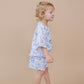 Shorts Set | Blue Flowers