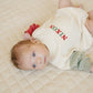 Custom Embroidered Christmas Colorblock Sweatshirt or Romper