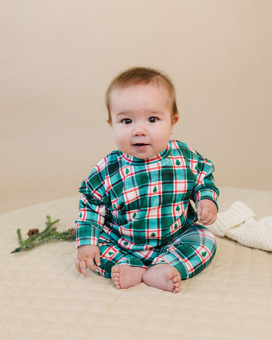 Jogger Set | Winter Plaid