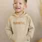 Thankful Hooded Sweatshirt - camel