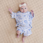 Shorts Set | Blue Flowers