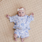 Shorts Set | Blue Flowers