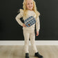 Navy Plaid Mini Fanny Pack