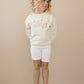 Custom Embroidered Sibling Crewneck Sweatshirt or Romper - Big or Little Brother or Sister