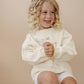 Custom Embroidered Sibling Crewneck Sweatshirt or Romper - Big or Little Brother or Sister