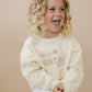 Custom Embroidered Sibling Crewneck Sweatshirt or Romper - Big or Little Brother or Sister