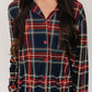 Adult Christmas Plaid Pajama Set
