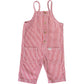 Red Stripe Overalls