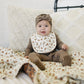 Autumn Bloom Classic Muslin Bib