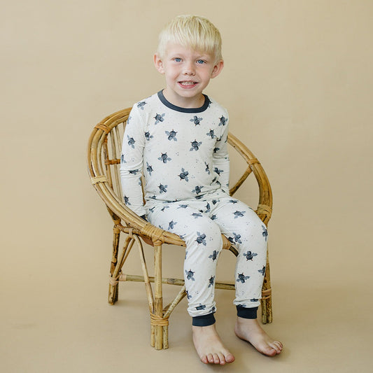 Batty for Bedtime 2-teiliger Bambus-Pyjama