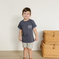 Heather Grey Pocket Cotton Shorts