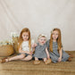 Navy Gingham Linen Cotton Dress