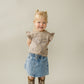 Cheetah Bow Ruffle Tee
