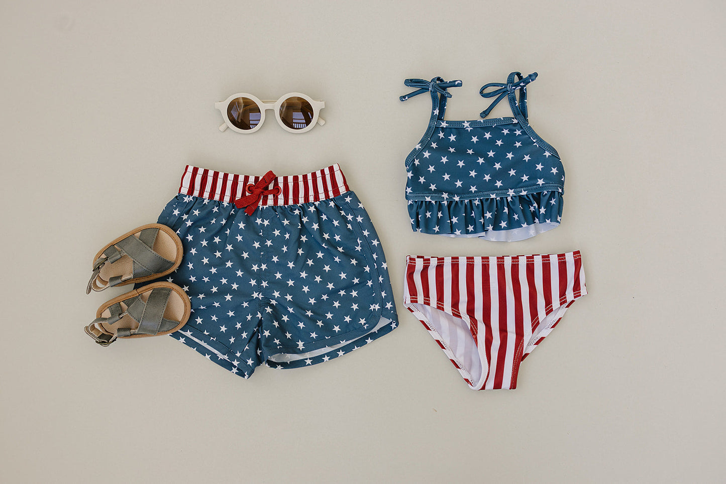 Stars and Stripes Bikini Set