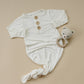 White Newborn Bamboo Gown