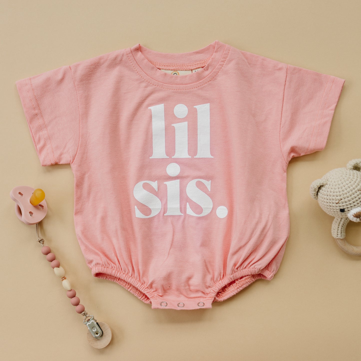 Lil Sis T-Shirt Romper - more colors