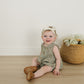 Golden Meadow Bubble Romper