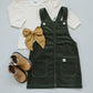 Green Corduroy Dress