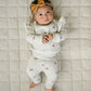 Cherry Ruffle French Terry Set