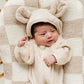 Fleece Bear Hooded Zipper