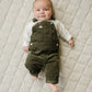 Green Corduroy Overalls
