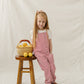 Red Stripe Overalls