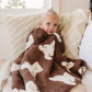 Teddy Bear Plush Blanket