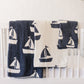 Sailboat Plush Blanket