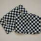 Black & White Checkered Cushion for the Stokke Tripp Trapp Highchair
