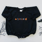 Benutzerdefinierter bestickter Halloween-Sweatshirt-Strampler