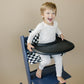 Black & White Checkered Cushion for the Stokke Tripp Trapp Highchair