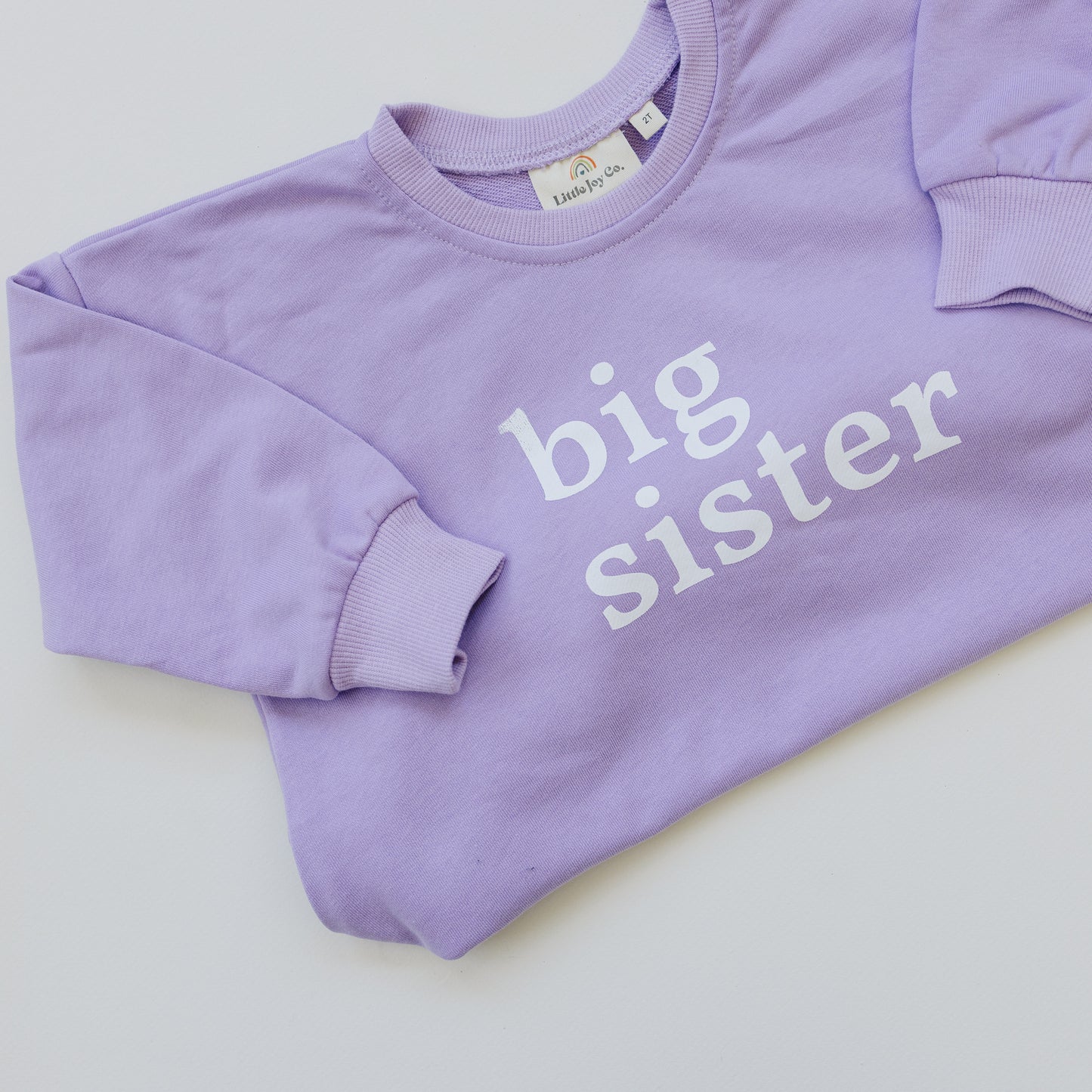 Big Sister Sweatshirt Romper