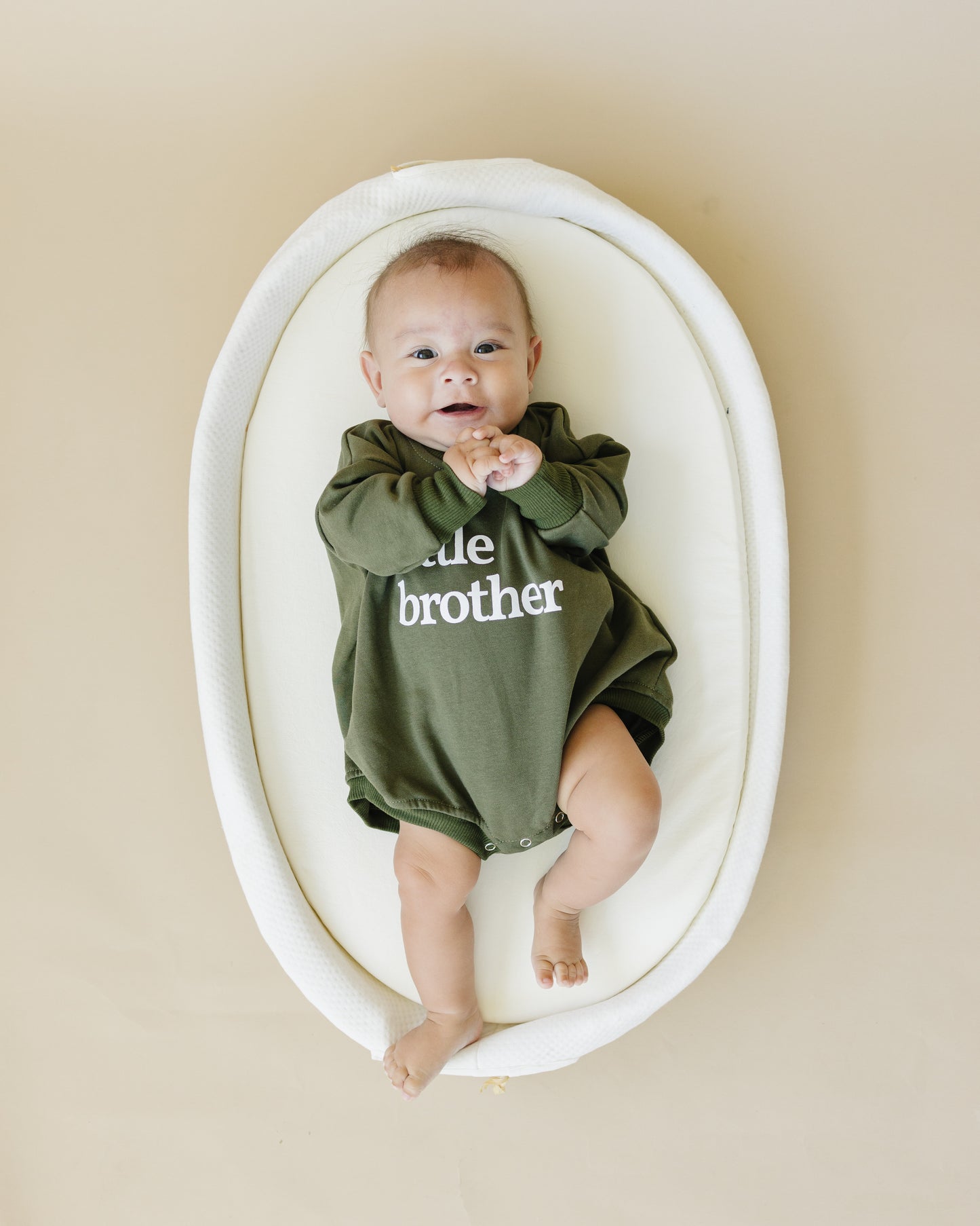 Little Brother Sweatshirt Romper - more colors