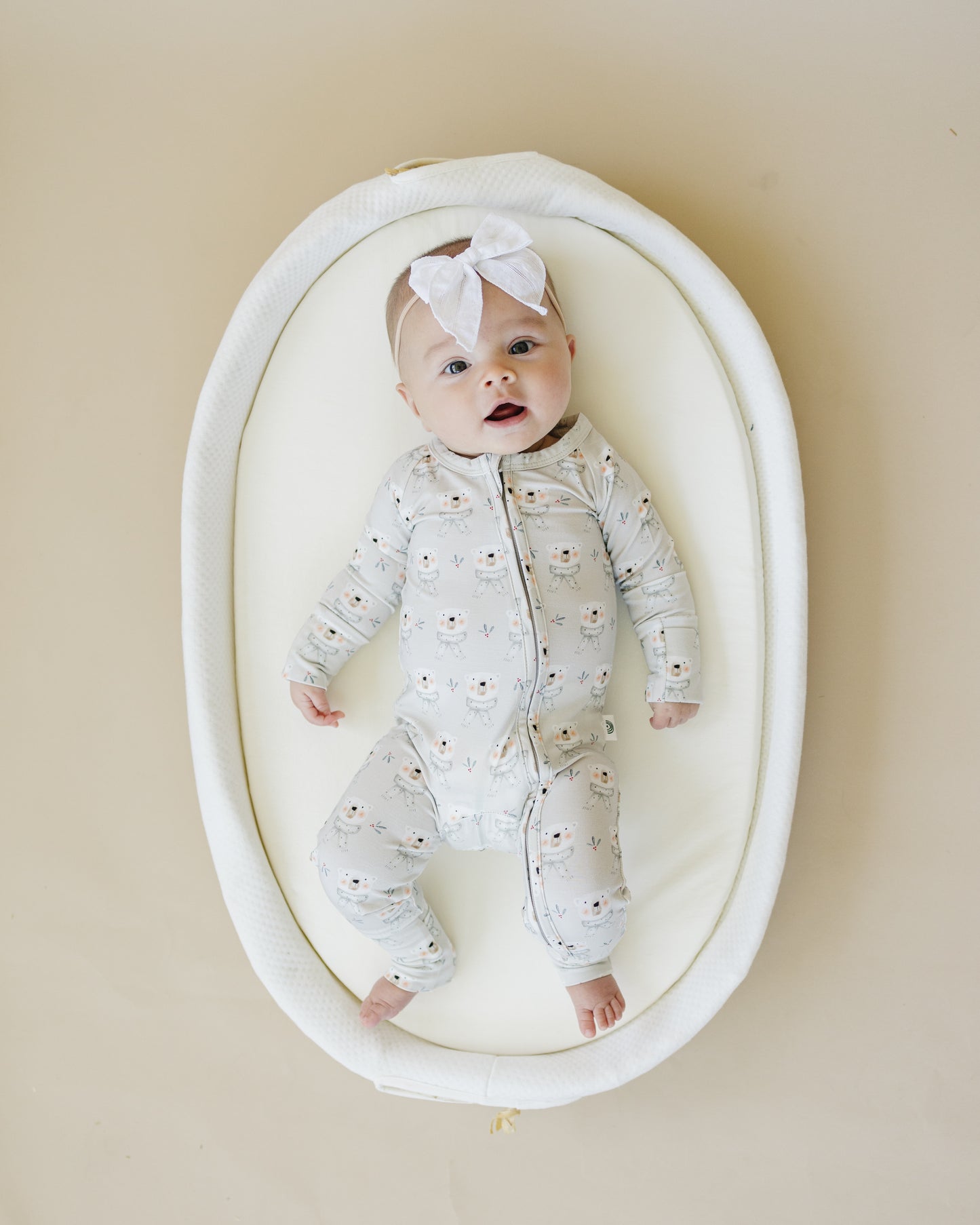 Beary Sleepy Zippy Romper